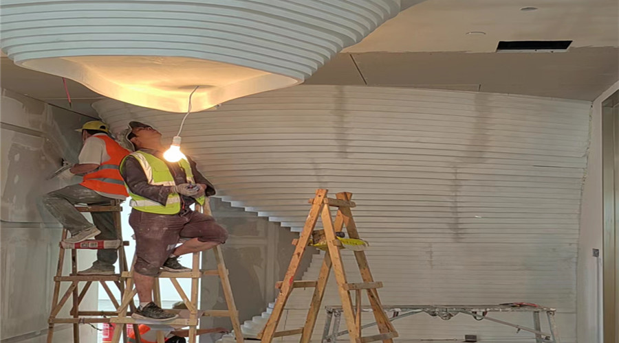 GRG構件安裝施工