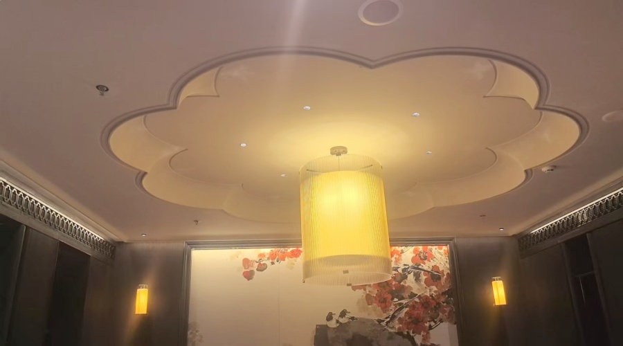 廣州酒家GRG異形吊頂工程
